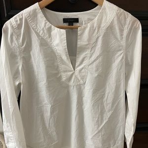 J. Crew white blouse